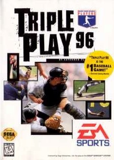 Carátula del juego Triple Play 96 (Genesis)