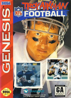 Carátula del juego Troy Aikman NFL Football (Genesis)