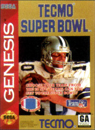 Carátula del juego Tecmo Super Bowl (Genesis)