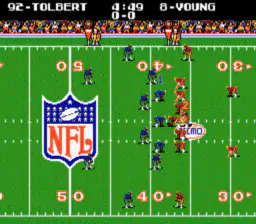 Imagen de la descarga de Tecmo Super Bowl