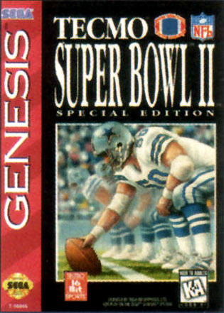 Carátula del juego Tecmo Super Bowl II Special Edition (Genesis)