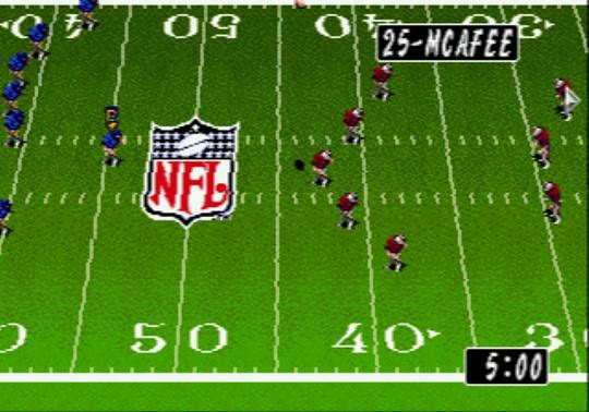Pantallazo del juego online Tecmo Super Bowl II Special Edition (Genesis)