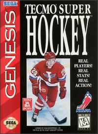 Carátula del juego Tecmo Super Hockey (Genesis)