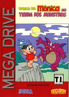 Carátula del juego Turma da Monica na Terra Dos Monstros (Genesis)