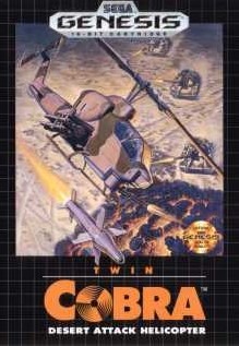 Carátula del juego Twin Cobra (Genesis)