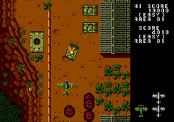 Pantallazo del juego online Twin Hawk (Genesis)