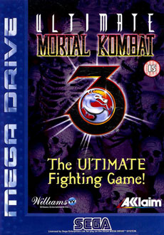 Carátula del juego Ultimate Mortal Kombat 3 (Genesis)