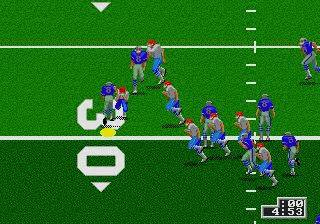 Pantallazo del juego online Unnecessary Roughness '95 (Genesis)