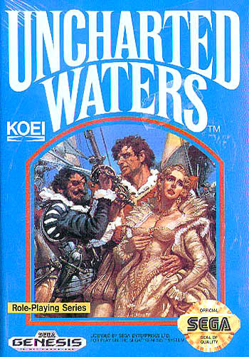 Carátula del juego Uncharted Waters (Genesis)