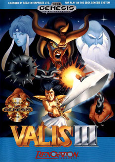 Carátula del juego Valis III (Genesis)