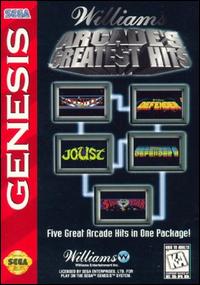 Carátula del juego Williams Arcade's Greatest Hits (Genesis)