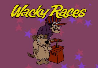 Carátula del juego Wacky Races (Genesis)