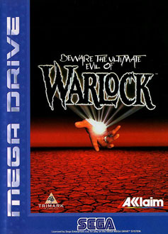 Carátula del juego Warlock (Genesis)