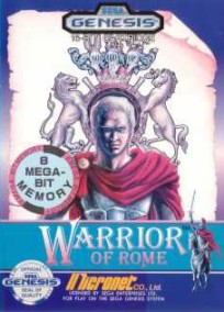 Carátula del juego Warrior of Rome (Genesis)