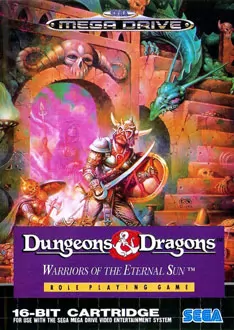 Portada de la descarga de Dungeons & Dragons – Warriors of the Eternal Sun