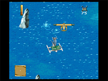 Pantallazo del juego online Waterworld (Genesis)