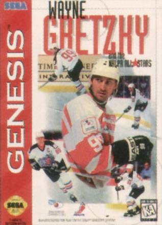 Carátula del juego Wayne Gretzky and the NHLPA All-Stars (Genesis)