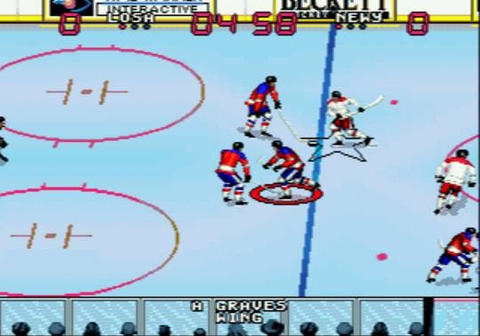 Pantallazo del juego online Wayne Gretzky and the NHLPA All-Stars (Genesis)