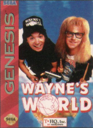 Carátula del juego Wayne's World (Genesis)