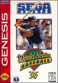Carátula del juego World Series Baseball '96 (Genesis)
