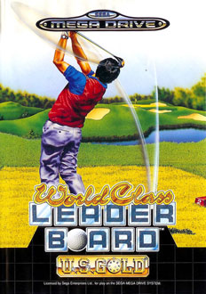 Carátula del juego World Class Leaderboard Golf (Genesis)