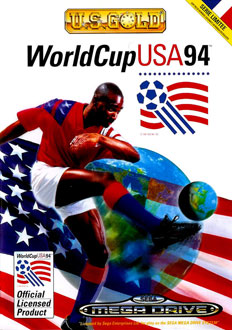 Carátula del juego World Cup USA '94 (Genesis)