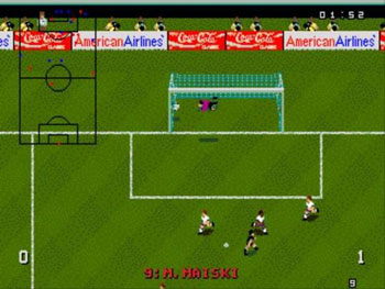 Pantallazo del juego online World Cup USA '94 (Genesis)