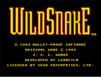 Carátula del juego WildSnake (Genesis)
