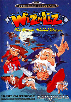 Carátula del juego Wiz 'n' Liz (Genesis)