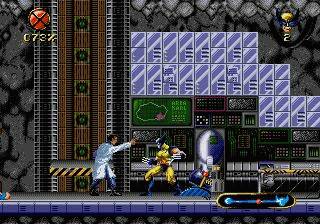Pantallazo del juego online Wolverine Adamantium Rage (Genesis)