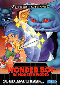 Carátula del juego Wonder Boy in Monster World (Genesis)