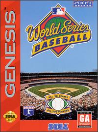 Carátula del juego World Series Baseball (Genesis)
