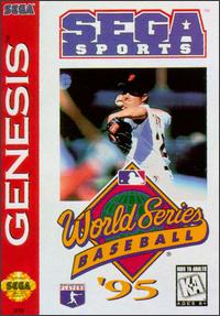 Carátula del juego World Series Baseball '95 (Genesis)
