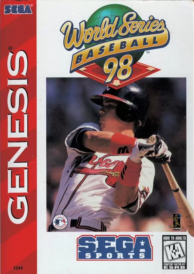 Portada de la descarga de World Series Baseball 98