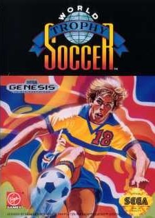 Carátula del juego World Trophy Soccer (Genesis)