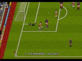 Pantallazo del juego online World Trophy Soccer (Genesis)