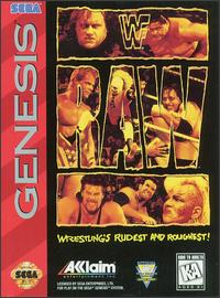 Carátula del juego WWF Raw (Genesis)