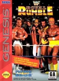 Carátula del juego WWF Royal Rumble (Gensis)