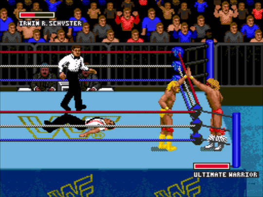 Pantallazo del juego online WWF Super WrestleMania (Genesis)