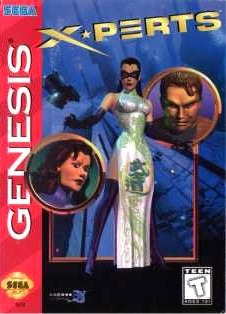 Carátula del juego X-Perts (Genesis)