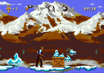 Pantallazo del juego online Instruments of Chaos Starring Young Indiana Jones (Genesis)
