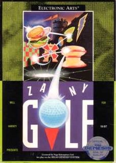 Carátula del juego Zany Golf (Genesis)