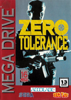 Carátula del juego Zero Tolerance ( Genesis)