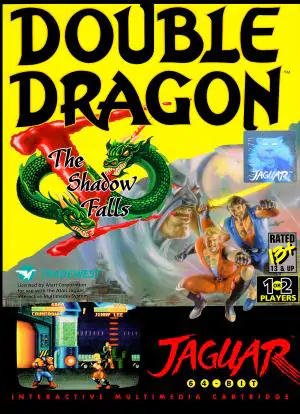 Portada de la descarga de Double Dragon V: The Shadow Falls