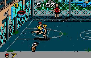 Pantallazo del juego online Basketbrawl (Atari Lynx)