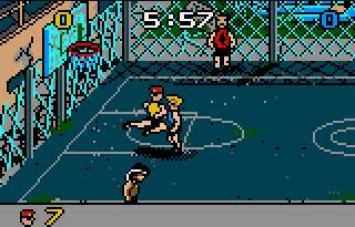 Pantallazo del juego online Basketbrawl (Atari Lynx)