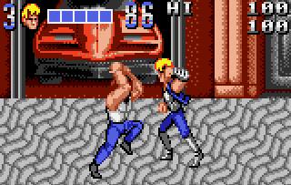 Pantallazo del juego online Double Dragon (Atari Lynx)