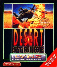 Carátula del juego Desert Strike Return to the Gulf (Atari Lynx)
