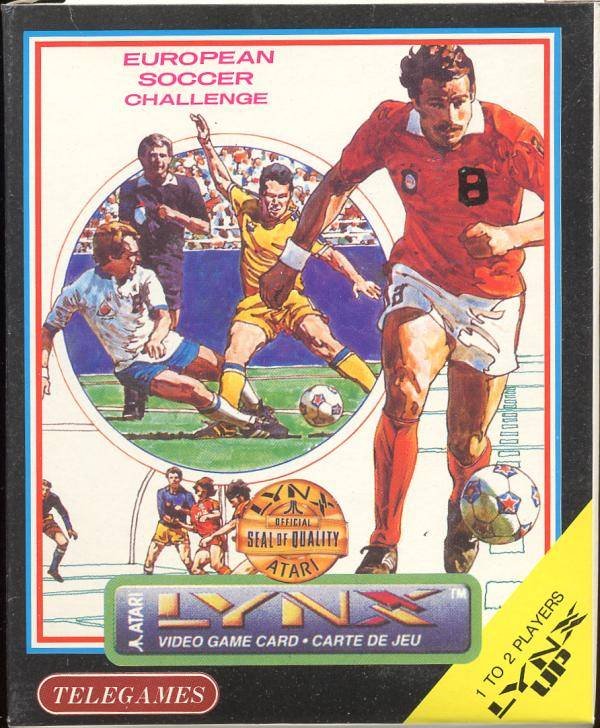 Carátula del juego European Soccer Challenge (Atari Lynx)