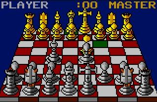 Pantallazo del juego online Fidelity Ultimate Chess Challenge (Atari Lynx)